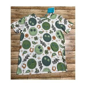 Posh Peanut St Patricks Day Ronan Bamboo Tshirt 10/12y NWT